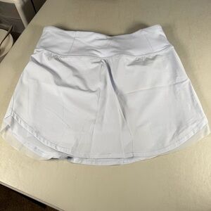 Calia Journey Collection Tulip Hem Skort Medium Soft Blue Mesh Tennis Golf